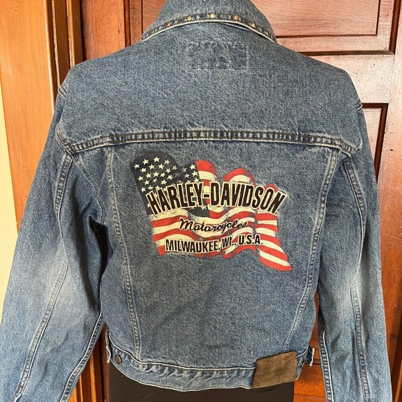 Harley Davidson Milwaukee Denim Jacket - Picture 1 of 3